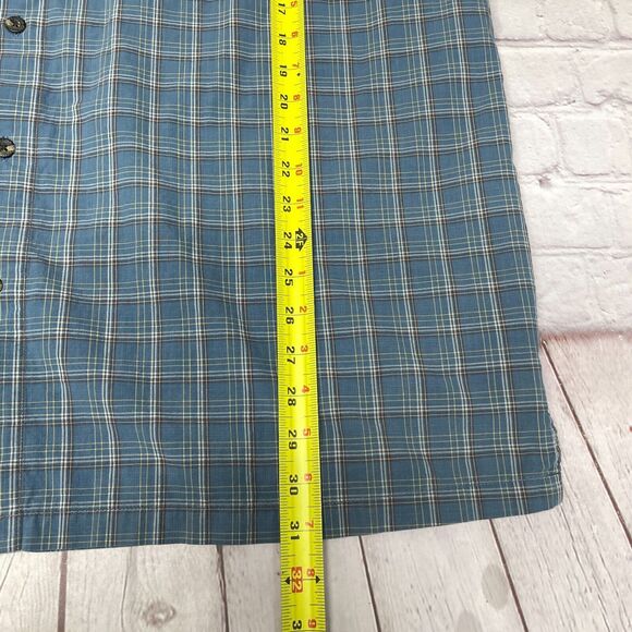 Columbia Men Short Sleeve Button Shirt Top Size XXL 2XL Cotton B369 -18 - Picture 4 of 11